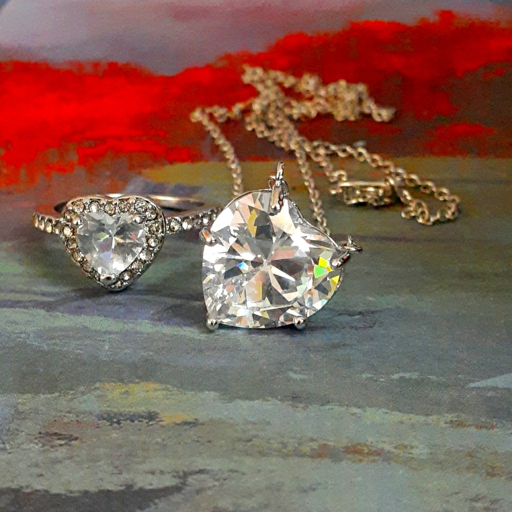 Valentine's Heart 2pc Set size 7